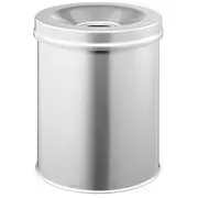 Kosz na śmieci Durable 15L srebrny 330523  4005546988467