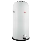 Kosz na śmieci Wesco biały Kickmaster Maxi 40L  8011557 4027801206543