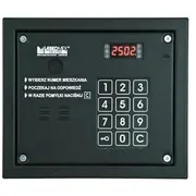 Laskomex Cp-2503R czarna Panel audio z czytnikiem kluczy Rfid  18321 5905331038706