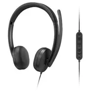 Lenovo  Wired Voip Headset 5000 Teams Built-In microphone Usb Type-A, Type-C Black 4Xd1R88995 195892122333