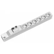Listwa zasilająca Bachmann 19 1U 6Xcee7/3 1Xfi zasilacz 2.0M Cee7/7  333.411 4016514014545