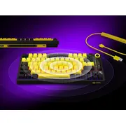 Lorgar Kbp7075W  Wireless 75 Mechanical Gaming Keyboard Pro Black/Yellow En layout Lrg-Kbp7075W-Yl-Us 5291485017859