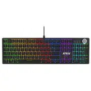 Msi  Forge Gk320 Red Us Gaming keyboard Wired Mechanical es 4711377324953