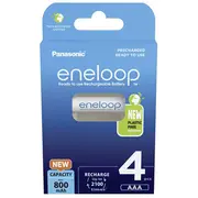 Panasonic  Rechargeable Batteries Eneloop Bk-4Mcde/4Be Aaa 800 mAh 4 pcs 5410853064305