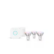 Philips Hue  E Wca 345 Gu10 3Kit Sw Eu 4.7 W 16 million colors, White and colored light 8721103103758