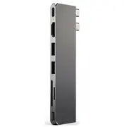 Satechi Pro Hub Slim 1X Sd Usb-C microSD Hdmi  2X Usb-A 3.2 Gen1 St-Hucphsm 810086360611