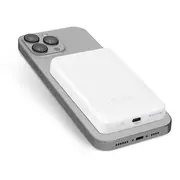 Sbs Tebb5000Mag1Cw bank mocy 5000 mAh Bezprzewodowe ładowanie White  8018417406805