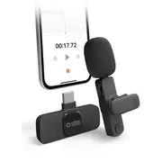 Mikrofon Sbs Mobile Wireless Microphone Usb-C Black - mikrofon bezprzewodowy  Temictycbtk 8018417468803