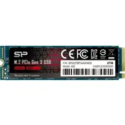 Silicon Power P34A80 M.2 2000 Gb Pci Express 3.0 Slc Nvme  Sp002Tbp34A80M28 4713436127147 Diaslpssd0024
