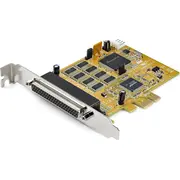 Startech.com 8 Port Pci Express Rs232 Serielle adapterkarte - Pcie zu Seriel Db9 Controllerkarte 16C1050 Uart 15Kv Esd  Pex8S1050 0065030888295