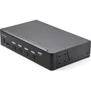 Startech.com 4 Port Hdmi Kvm- - 4K 60Hz Ultra Hd Hdr 2.0 Kvm Umschalter Hdcp 2.2 Edid Audio  Sv431Hu34K6 0065030882019