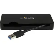 Startech Travel  Dock Usb Usb3Smdockhv 0065030858281