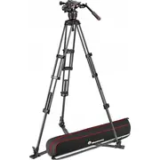 Statyw Manfrotto Zestaw Twin Carbon z głowicą 608- dolna rozp  Mvk608Twingc 8024221698138