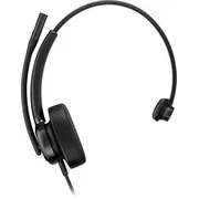 Słuchawki Hp Poly Mission 415 - 400 Series Headset On-Ear przewodowy aktywna redukcja hałasu Usb-A, Usb-C Black certyfikowany przez Zoom dla Microsoft Teams Google Meet Works With Chromeboo  C01B2AaAc3 199896046411
