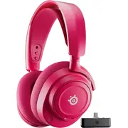 Słuchawki Steelseries Arctis Nova 7X Gen 2 Zestaw słuchawkowy Bezprzewodowy Opaska na głowę Gaming Bluetooth Purpurowy  61760 5707119065757