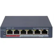 Switch Poe Ds-3E1106P-Ei/M 4-Portowy Hikvision  6942160449913