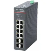 Hikvision Ds-3T1512Hp-Si-8P4F Industrie- Poe  Ds-3T1512Hp-Si-8P4F/Nopower 6936422105655