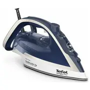 Tefal Ultimate Pure Fv6812E0 iron Steam 2800 W Blue, Silver  3121040077184