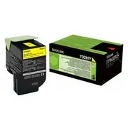 Lexmark Toner 70C2Hye Gelb bis zu 3.000 Seiten  0734646470995
