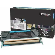 Toner Lexmark C746A1Cg Cyan Oryginał  0734646319751
