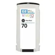 Hp 70 original Ink cartridge C9449A photo black standard capacity 130Ml 1-Pack with Vivera  0882780528666