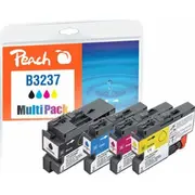 Tusz Peach 321008 nabój z tuszem 4 szt. Black, Cyjan, Purpurowy, Yellow  7640460542394