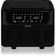 Frytkownica beztłuszczowa Overmax Zeegma Knapper Dual Black  czarny 5903771708296