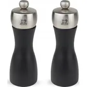 Młynek do przypraw Peugeot Zestaw młynków soli i pieprzu Fidji 15Cm czarne  Pg-2-17132 4006950019754