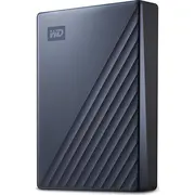 Western Digital 2,5 Wd My Passport Ultra 4Tb Blue Usb-C/Usb3.0 Hdd 6,4Cm 2,5Zoll Metal finish Rtl portable extern  Wdbftm0040Bbl-Wesn 0718037864051