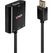 Adapter Av Lindy Hdmi - D-Sub Vga  Jack 3.5Mm Black 38285 4002888382854