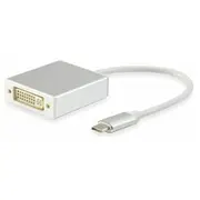 Adapter Usb Equip Usb-C - Dvi White  133453 4015867199671