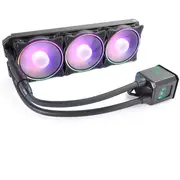 Chłodzenie wodne Alphacool Eisbaer 360 Aurora 1.1 Argb Aio chłodzenie - 360Mm Black  10231 4250197102315