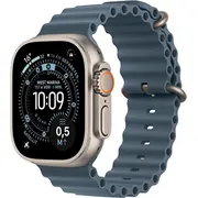 Apple Watch Ultra 3 2025 natural titanium 49Mm 4G anchor blue ocean band  Mewh4Qf/A 0195950608793
