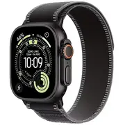 Apple Watch Ultra 3 Gps  Cellular 49Mm Black Titanium Case with Black/Charcoal Trail Loop - S/M Mf1D4Qf/A 0195950610482 Q502-0Ck