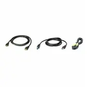 Aten 2L-7D02Uhx3 kabel Kvm Black 1,8 m  4710469341090