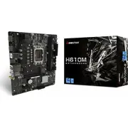 Biostar H610Mt-E motherboard Intel H610 Lga 1700 micro Atx  H610Mte 4712960687790 Plybio1700019