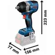 Bosch Bosch.key Ud.1/2 Gds 18V-750 C Solo 750Nm Lb  06019L9001 4059952655130