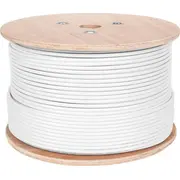 Cabletech Kabel koncentryczny F690Bv.a biały szpula 305M  Kab0013 5901890004497
