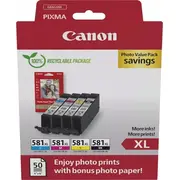 Canon Multipack Cli-581Xl Bk/C/M/Y Photo Value 2052C006  8714574679075 Ercan2052C00600
