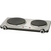 Clatronic Dkp 3668 E Black,Stainless steel Countertop Sealed plate 2 zones  4006160717228 Agdclaktu0008