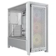 Corsair  Pc Case Frame 4000D Rs Argb Modular White Mid-Tower Cc-9011297-Ww 840440487722