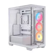 Corsair Case 3500X Rsr Argb Tg Mid-Tower White  Cc-9011323-Ww 840440407102 Kocrroc03500Xrw