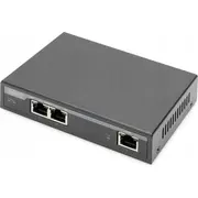 Digitus 2-Port Gigabit 4Ppoe Extender, 802.3At, 60 W  Dn-95127-1 4016032486114