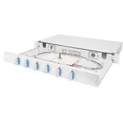 Digitus Lwl Spleißbox 1He bestückt 6X Sc Dx Os2 grau  Dn-96320/9 4016032278337