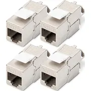 Digitus Módulo Keystone Cat 6A, revestido, sem ferramentas - 4 kst  Dn-93615-4 4016032490562