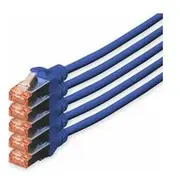 Digitus Patchcord Cat5E, S-Ftp, 10M, 5 sztuk Dk-1644-100-B-5  4016032442349