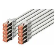Digitus Patchcord Cat6, S-Ftp, 3M, 10 sztuk Dk-1644-030-10  4016032441465