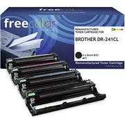 Freecolor Toner Brother Dr-241Cl Drum Kit Bk/C/M/Y 15000 Sei remanufactured  K15725F7 7612735134030