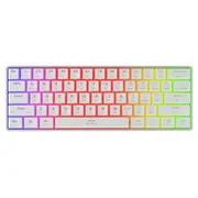 Genesis  Thor 660 G2 Gaming keyboard Wireless/Wired Us White 2.4 Ghz, Bluetooth, Usb Tactile Nkg-2197 5901969444896
