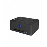 Icybox Ib-1233Cl-Cr 2X 2,5/3,5 Ssd/Hdd,Czytnik kart  4250078174547